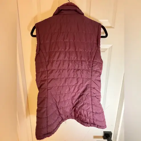 Free Country Womens Reversible Brick Red Vest Small