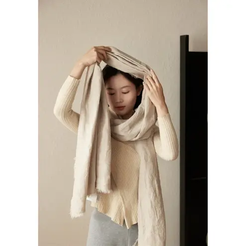 Ana Pure Linen Throw Multi
