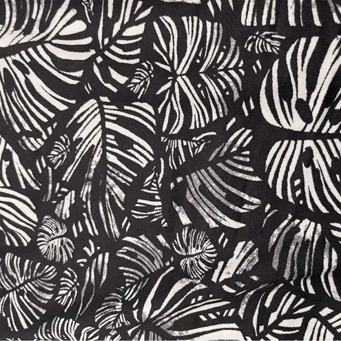 32 Degrees Heat 32 Degrees Top Women UPF 50+ Long Sleeve Sun Tee Black Palm Leaves Size Medium