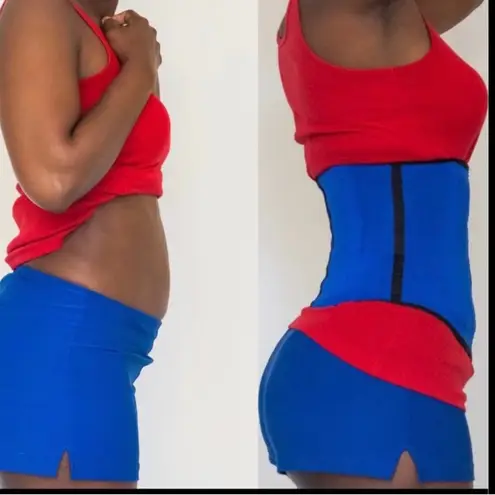 Waist Trainer High Compression size L Blue Size L