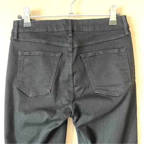 3x1  NYC | Black Straight Leg Raw Hem Denim Jeans Sz 25