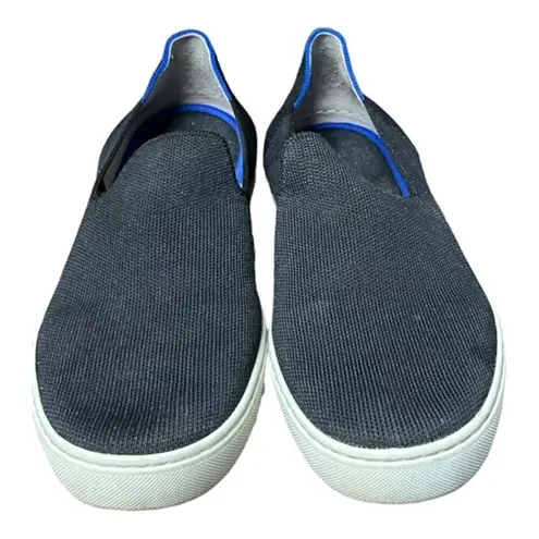 Rothy's  Shoes Women's Size 11 The Original Knit Slip On Blue White Boat Shoes