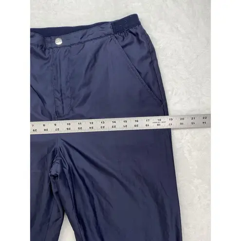 Ralph Lauren Golf Activewear Pants Women's Navy blue Size 4 ankle snaps lined