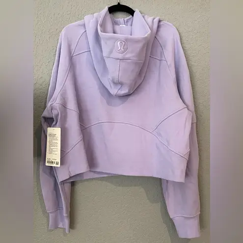 Lululemon NWT  Scuba Oversized Half Zip Hoodie Lavender purple Size XL/XXL