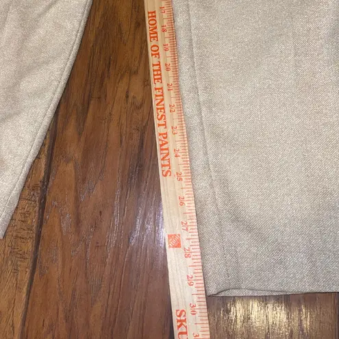 Austin Reed Women's Tan wool silk Trousers vintage pants slacks 16