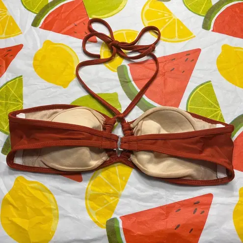 Kenneth Cole  New York burnt orange bikini top M