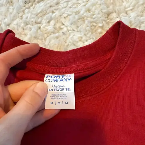 Cornell Red Raptor Sweatshirt Size M
