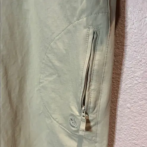 New Isis Women’s Marcy Capri Pants Sand Color Size 14 Favorite Rose Regular Fit Tan