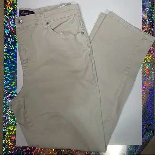 Gloria Vanderbilt Cream Pants