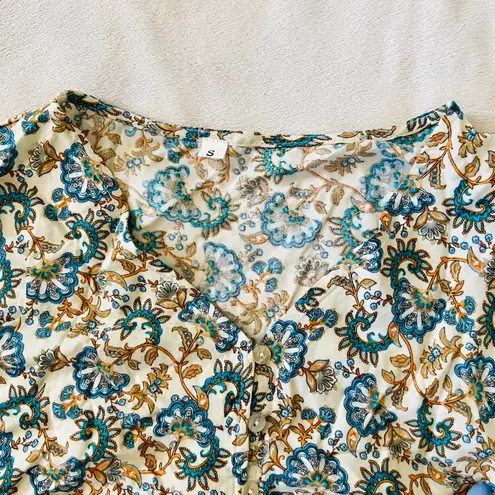 Boutique Adjustable Boho Paisley Romper