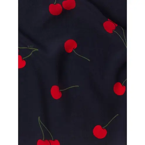 Realisation Par 💕💕 The Teale Midi Wrap Dress ~ Wilde Cherry Print XXS NWOT