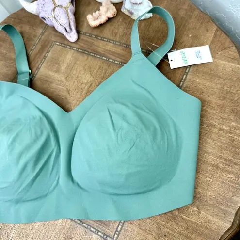 Aerie  NWT Royal Palm Green Real Free Soft Padded Bralette XL