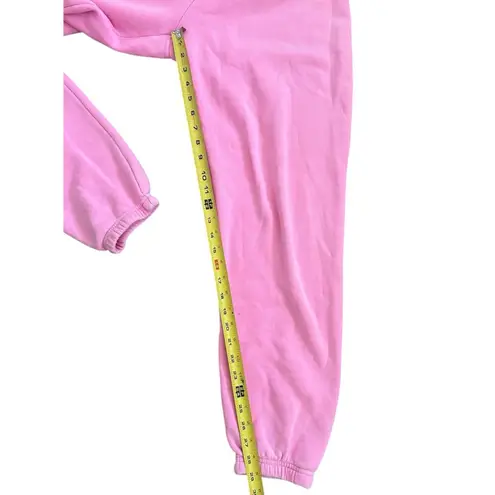 Aviator Nation Logo Sweatpants Women's Neon Pink Size Medium