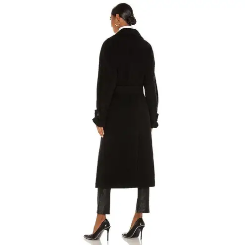MSGM Wool Trench Coat in Black 42 Medium New long Jacket Size undefined
