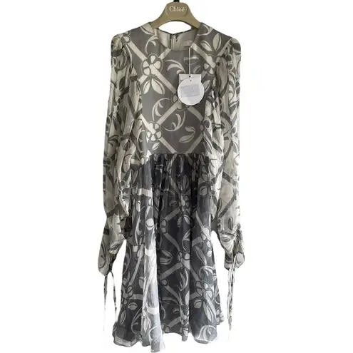 Chloé New! Chloe Silk Tunic Mini Dress