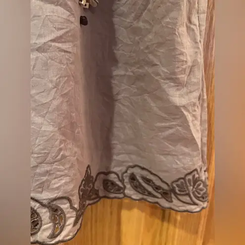 Future Paradise x Anthropologie Floral Embroidered & Beaded A