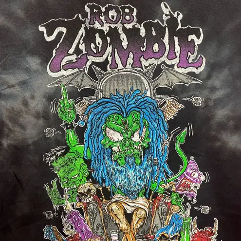 Rob Zombie Men's Bapho Censored 'Baphomet' T-shirt Medium