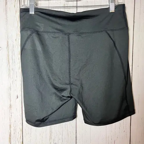 PS Collective Black Shorts with White Checkered Design on the Side Sz L NWT Size L