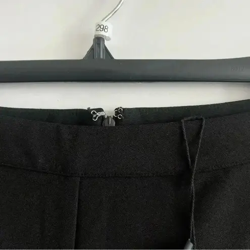 NBD 298 NWT  Black Pull On Trouser With Ankle Slits Size Medium