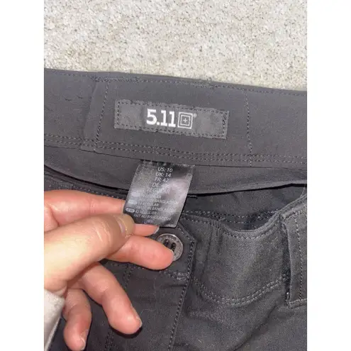 5.11 Tactical Pants Womens 10x32 Black Apex Cargo Utility Work Stretch Operator