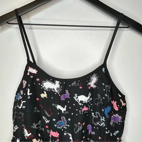 Erin Fetherston For Target Bunny Rabbit Dress Size 9 Black