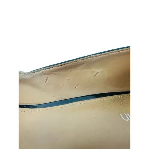 Calvin Klein 2 Tone Cream Tan Khaki/Black Heel Woman's Size 7 Texture‎ New Read - Image 11