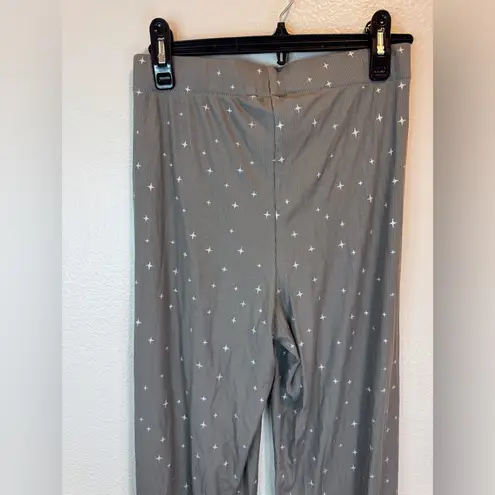 SKIMS NWOT Women’s Star Print Soft Heather Gray Lounge Sleep Pants Size XS