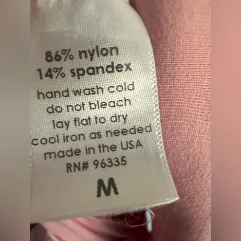 Susana Monaco Revolve Sleeveless Ruffle Hem Dress in Baby Pink Sz M