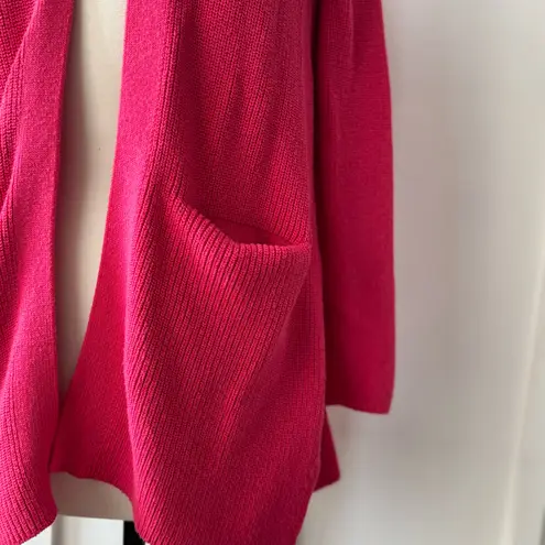 Gap  Bright Pink Open-Front Cardigan