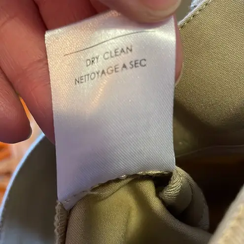 Badgley Mischka Khaki Ankle Length Pants, NWT.