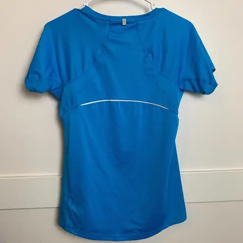 Kirkland Signature  Blue Active Short Sleeve Shirt