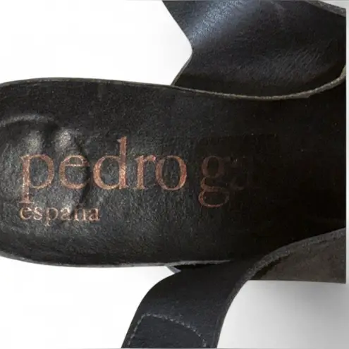 Pedro García Slingback Heels – Designer Dress Shoes, Elegant & Minimalist Black Size 9