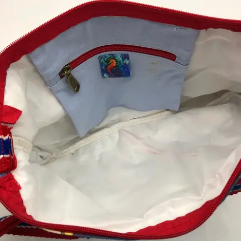 Sun N Sand Paul Brent Nautical Anchor Crossbody Bag Coastal Beach Vacation Blue