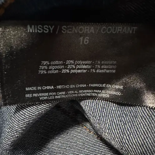 Nine West  High Rise Cuffed Bermuda Jean Shorts Women’s 16