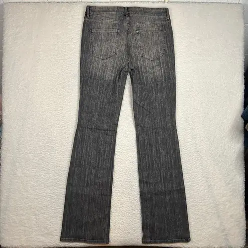 White House | Black Market WHBM Size 12 Long Mid Rise Bootcut Jeans Flare Classic Denim Obsidian Black NEW