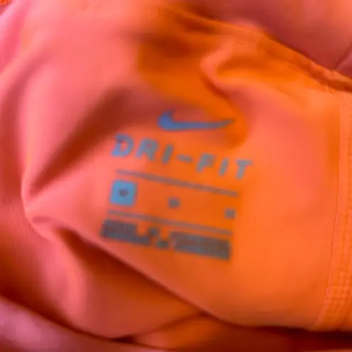 Nike  Court Pleated Tennis Skirt Skort Coral Pink Black Medium Dri-FIT