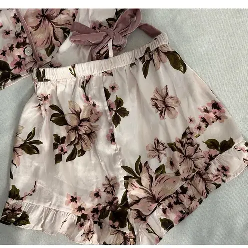 Beach Riot  Luna Pink Floral Set