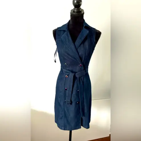 White House | Black Market ELEGANT WHBM SOFT DENIM DRESS🪻🪻