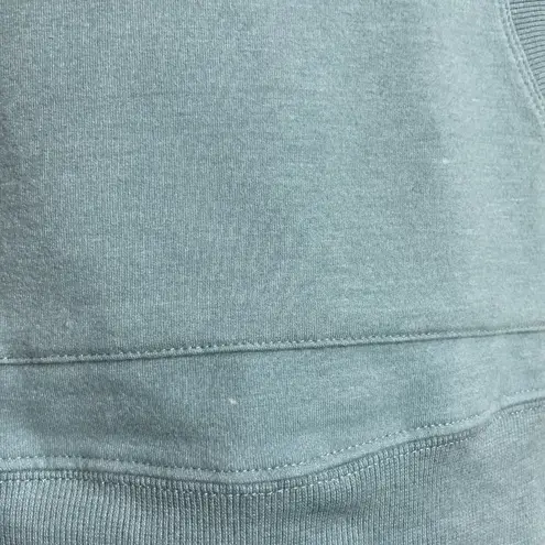 Marika Hoodie Sweatshirt Women Cutout Detail Heather Blue Smoke French Terry Med