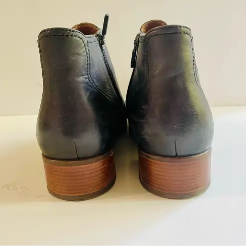 Dansko  Black Leather Ankle Booties Size EU 40