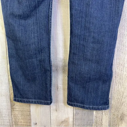 Penguin by Munsingwear (no size tag)Dark Blue Denim Capri’s with Leg Zip…