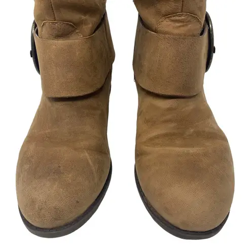 Via Neroli Sz 5.5 Women's Weekend Camel Leather Riding Boots