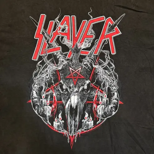 Slayer Sacrificial Goat Thrash Metal Band Oversized Tee XL