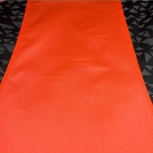 Bcg Academy Bio Viz 360 Reflective Athletic Top VNeck Sport Tee Neon Orange M