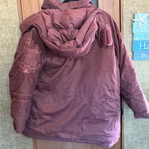 Cabela's Vintage Women’s Cabela’s Down Parka Jacket With Hood Size XL