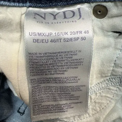 NYDJ Ella Denim Bermuda Stretch Shorts