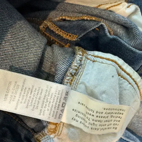 Bullhead Denim Co. Skinny Boyfriend Distressed Blue Jeans Womens Size 27