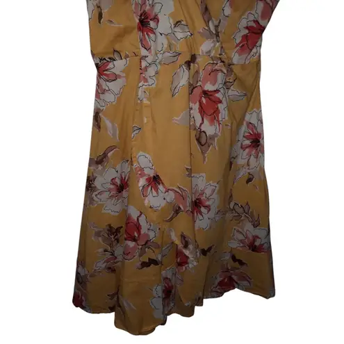 PaperMoon Yellow Sleeveless Dress Size Large