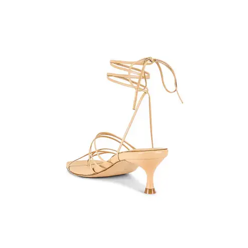 LPA Lucia Heel in Nude, size 6.5