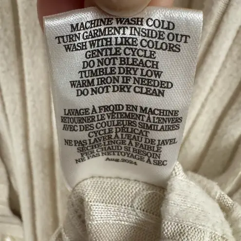 Z Supply  Beige Ribbed Button-Up Cardigan